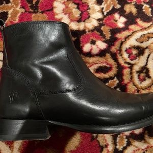 Frye Black Booties